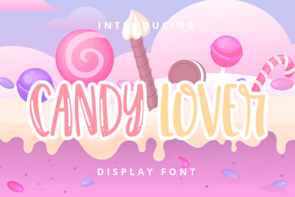 Candy Lover Font for Editorial Design