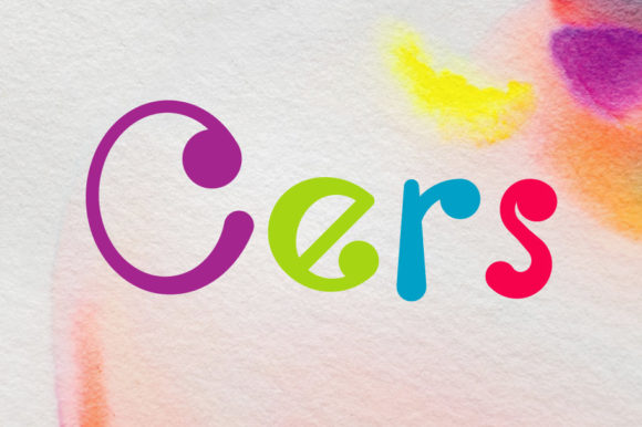 Cers Font for Handmade Projects and More