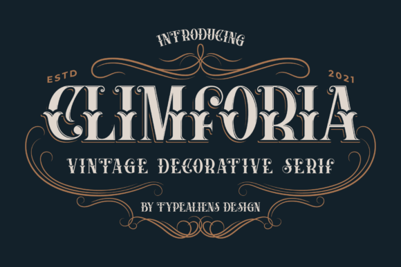 Climforia Font for Editorial Design and Content Creation