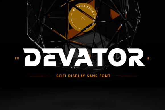 Devator: A Modern Display Font for Editorial Design