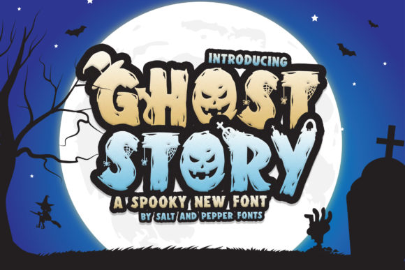 Ghost Story Duo Font for Business Branding