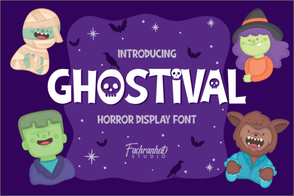 Ghostival: A Spooky Display Font for Web Design