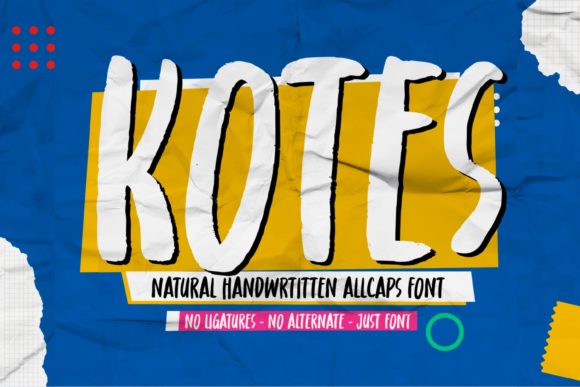 Kotes Font for Modern Web Design