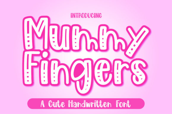 Mummy Fingers Font for Branding Magic
