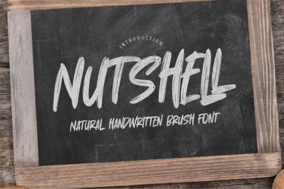 Nutshell Display Font for Web Design
