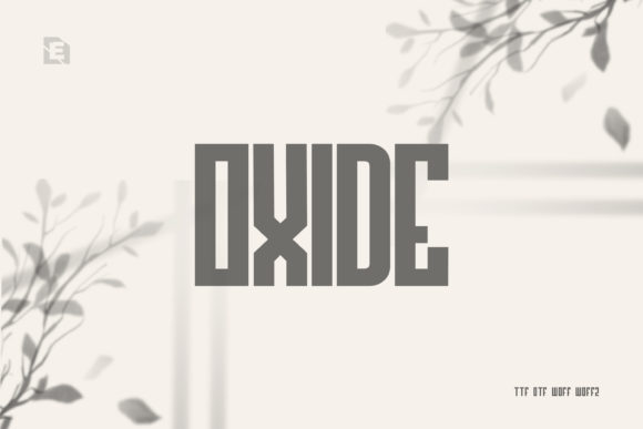 Oxide: A Display Font That Elevates Editorial Design