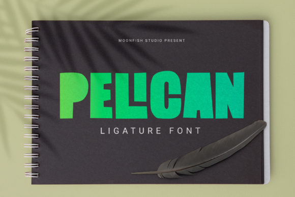 Pelican: A Modern Display Font for Bold Editorial Designs