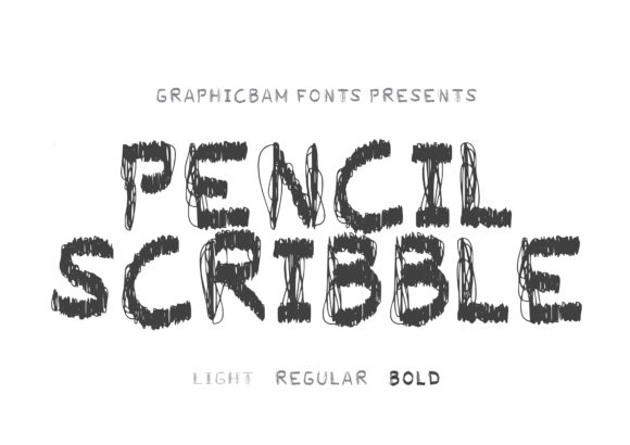 Pencil Scribble: A Moody Display Font for Web Design