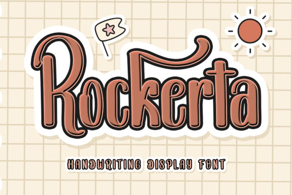 Rockerta: A Casual Display Font for Modern Editorial Design
