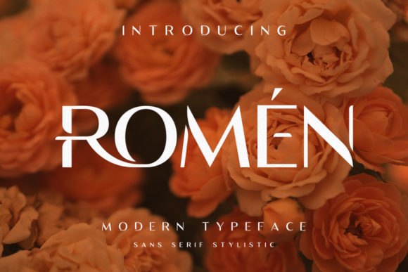 Romen Font for Professional Branding