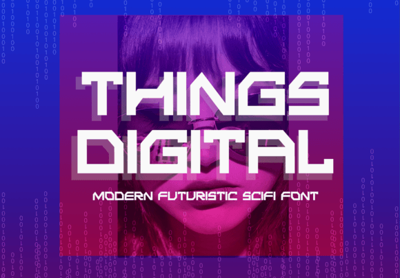 Things Digital: A Bold Typeface for Handmade Creations